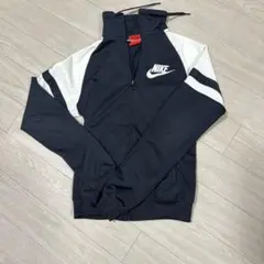 Nike ジップアップジャケット ブラック/ホワイトSサイズ