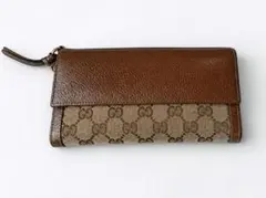 GUCCIグッチBREEGGキャンバス長財布 323396 KH1BG 9783 - メルカリ