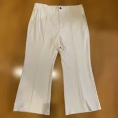 [ゆーこ様専用]GU カットソーフレアスラックスB+EC(丈短め65.0cm)