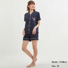 ユニクロ パジャマ 半袖短パン ディズニー ミニー ルームウェア UNIQLOのサムネイル