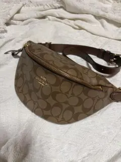 COACH ボディバッグ・ウエストポーチ ブラウン