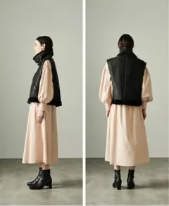 定価25960 kha:ki カーキ エコ ムートン B3 ベスト