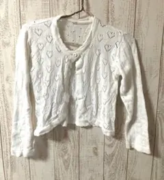 カーディガン　ボレロ　130㎝