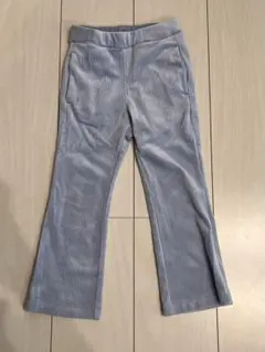 GU コーデュロイパンツ ライトブルー 100cm