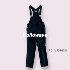 Hollowaveブラック　テンセル素材サロペット ロニースコッツ購入☆