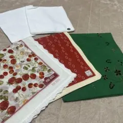 ハンカチ&ガーゼ　5枚セット