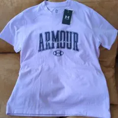 新品未使用)Under Armour！半袖ロゴTシャツ！Lサイズ！4950円！