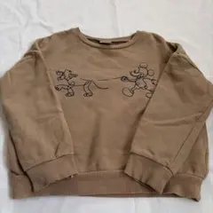 BREEZE ミッキーマウス 刺繍 トレーナー 130cm