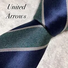 極美品】Aquascutum ネクタイ ストライプ柄 イングランド製 純ウール 