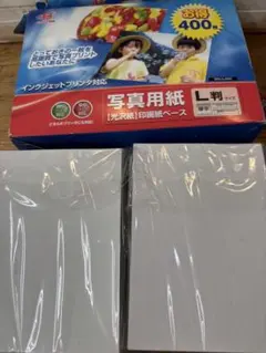 L判写真用紙 400枚 インクジェット対応