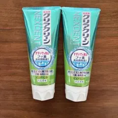 花王 クリアクリーン ネクスデント ピュアミント 2本セット　歯磨き粉