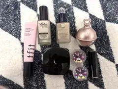 メイクアップセット（化粧下地・ファンデーション・アイシャドウ・リップ）