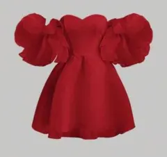 SHEIN MOD サマードレスRED