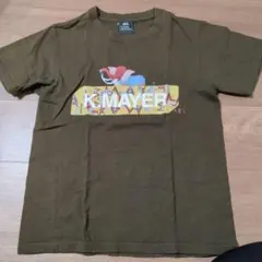 KRIFF MAYER 半袖Tシャツ カーキ アニマルプリントのサムネイル
