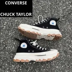 ⭐︎希少　converse トレックウェーブ　チャックテイラー　黒　ハイカット