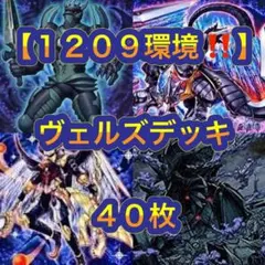 遊戯王 デッキ ヴェルズ 1209環境 [04943] - メルカリ