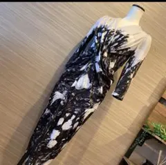 高島屋購入Kay me カシュクールワンピース　　9号