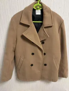WEGO BROWNY ベージュ ピーコート Lサイズのサムネイル