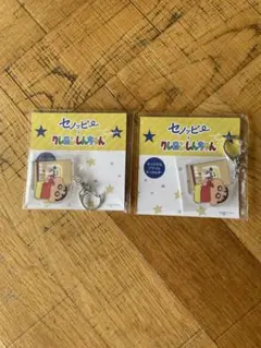 クレヨンしんちゃん アクリルキーホルダー 2個セット