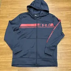 アンダーアーマー フルジップ フーディー　裏起毛 パーカー