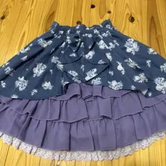 axes femme kids 花柄バックフリルリボンスカート　140cmのサムネイル