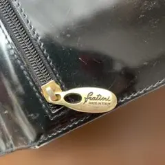 動物柄 黒 ハンドバッグ