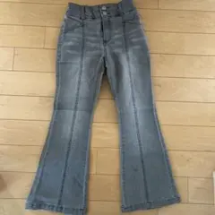 ラブトキシック　フレアパンツ　グレー S（140）のサムネイル