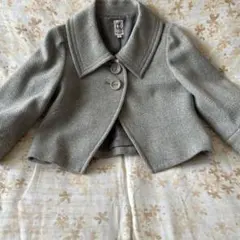 グレー　☆ショートジャケット