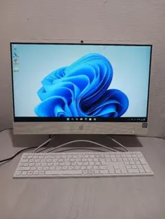 HP オールインワンデスクトップPC 大画面 ホワイト 21.5インチ
