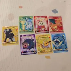 ポケモン 丸美屋 シール 7枚セット