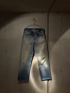 SELVEDGE FADED HEAVY DENIM WIDE PANTSのサムネイル