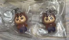 クレヨンしんちゃん ぶりぶりざえもん着ぐるみ　めじるしアクセサリーしんちゃん2個
