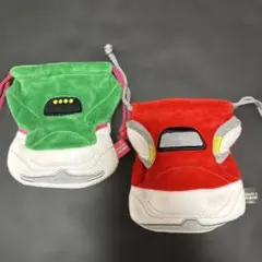 新幹線　巾着　2点セット