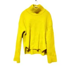 ADAM ET ROPE’ イエロー　ニット　アダムエロペ