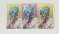 うたプリ　グラショ　レンチキュラーカード 美風藍　3枚セット