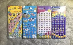 ★24時間以内発送 たまごっち プチプチシール セリア 4種セット★