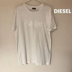 【DIESEL】 メンズ半袖Tシャツ　白色