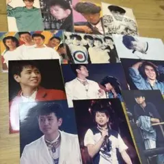 ② 男闘呼組 岡本健一 当時物 80年代 アイドル 生写真 ブロマイド 25枚
