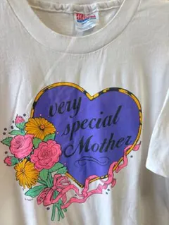 90s USA ヴィンテージ アートプリント ハート Tシャツ レトロのサムネイル