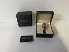 GUCCI 5400M GP ゴールドメッキ ブラック文字盤 腕時計箱付 稼働品
