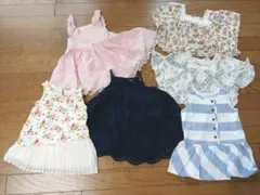 80　女の子　夏セット　6着