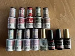 ジェルネイル カラージェル トップコート まとめ売り 13本セット