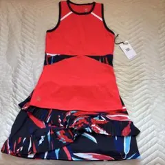 フィラFILA テニスウェア ノースリーブ スコート 2枚　セットアップ XL フィラFILA テニスウェア ノースリーブ スコート 2枚 セットアップ XL