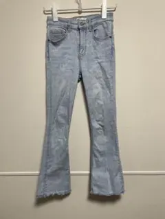 ZARA フレアデニム ライトブルー EUR36