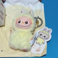 ラブブ　LABUBU ピンフォーラブ　イニシャルラブブ　popmart F