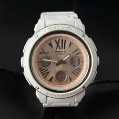 腕時計 Baby-G 【国内正規品】 ホワイト ピンクゴールド