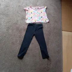 Zara Girls Tシャツとレギンスセット 6サイズ