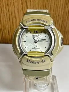 Baby-G デジタル腕時計 BG361 透明/イエロー/ラメ入り - メルカリ