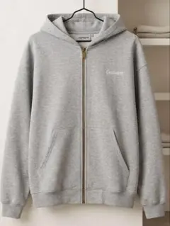 Carhartt ジップアップパーカー グレー