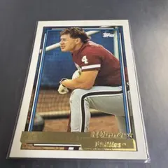 Topps Len Dykstra MLB フィリーズ